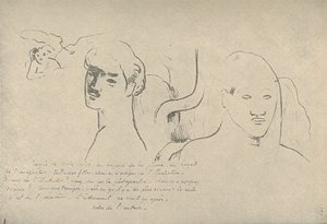 Schizzi di ogni tipo, avventure casuali della mia penna e della mia immaginazione, fantasie vaganti, ma questo non è da Paul Gauguin