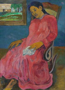 Tahitiano:  Faaturuma Malinconico da Paul Gauguin