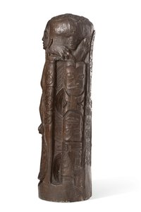 Totem tahitiano a Cristo sulla croce, dopo il 1894
