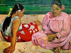 Donne tahitiane sulla spiaggia, 1891 1939