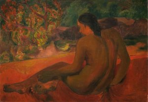 Donna tahitiana da Paul Gauguin