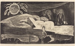 Te Po (La lunga notte) da Paul Gauguin