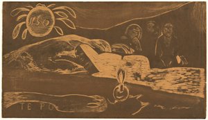 Te Po (Die lange Nacht) da Paul Gauguin