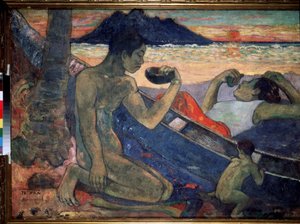 Te Vaa (Il Canoe) da Paul Gauguin