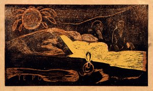 Te po. La grande notte dalla serie Noa Noa, 1893-1894 da Paul Gauguin