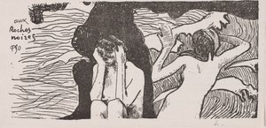 Le rocce nere da Paul Gauguin