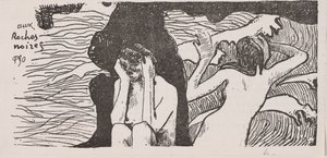 Le rocce nere da Paul Gauguin
