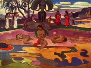 Il giorno del Dio Mahana No Atua, 1936 da Paul Gauguin
