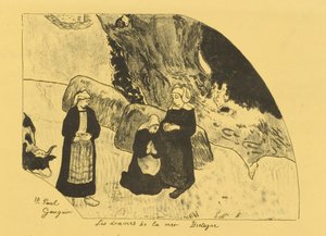 I drammi del mare - Bretagna da Paul Gauguin
