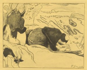 Le lavandaie da Paul Gauguin