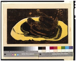 Lo spettro la osserva, 1893-94 da Paul Gauguin