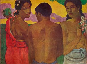 I tre tahitiani, 1899 da Paul Gauguin