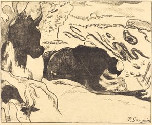 Le lavandaie da Paul Gauguin