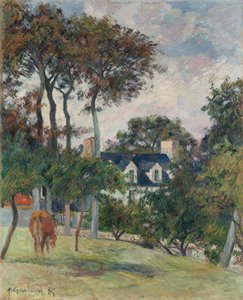 La Casa Bianca da Paul Gauguin