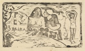 Pagina del titolo per Le Sourire da Paul Gauguin