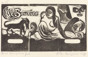 Pagina del titolo per Le Sourire da Paul Gauguin
