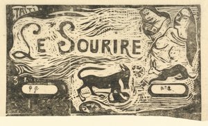 Pagina del Titolo per Le Sourire da Paul Gauguin