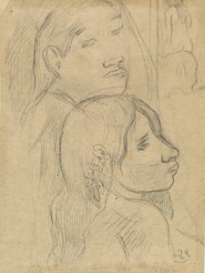 Due Marquesani [verso], c. 1902 da Paul Gauguin