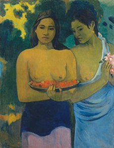 Due donne tahitiane