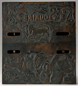 Due pagine del titolo per "Le Sourire" (Les deux titres du Sourire) [verso] da Paul Gauguin