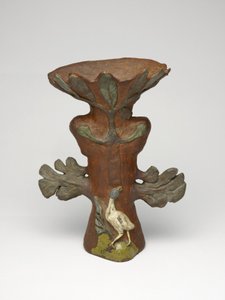 Vaso a forma di pianta esotica, 1886-87