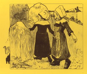Suite Volpini: Gioie della Bretagna (Joies de Bretagne) da Paul Gauguin