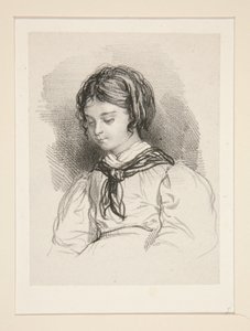 Busto di una bambina