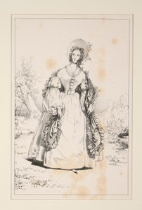(TOILETTE DU MATIN.) da Paul Gavarni