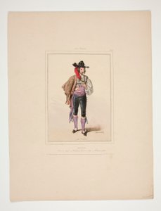 ARAGONAIS. Veste di panno. da Paul Gavarni