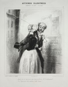 Affiches Illustrées da Paul Gavarni