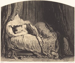 Dopo il Perdono (Le sarà molto perdonato perché ha molto danzato) da Paul Gavarni