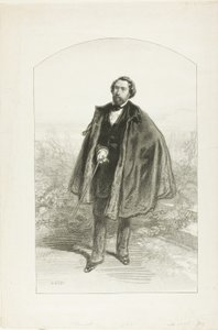 Alfred de Musset da Paul Gavarni