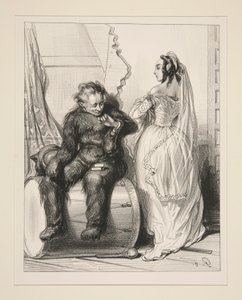 Allons, ma fille, de l da Paul Gavarni