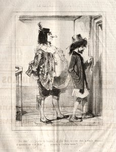 Carnevale, 1841-1843 da Paul Gavarni