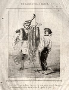 Carnevale, 1841-1843 da Paul Gavarni