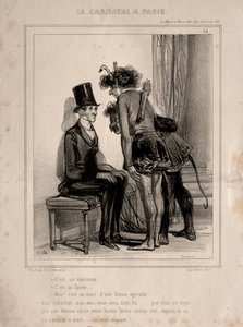 Carnevale, 1841 da Paul Gavarni