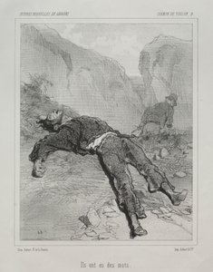 Chemin de Toulon da Paul Gavarni