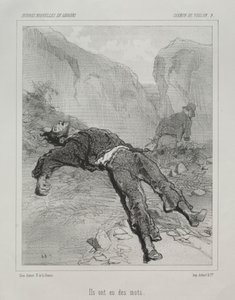 Chemin de Toulon da Paul Gavarni