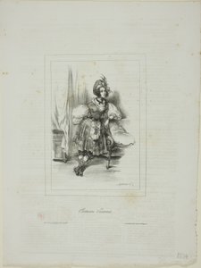Costume scozzese da Paul Gavarni