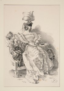 Duchessa da Paul Gavarni