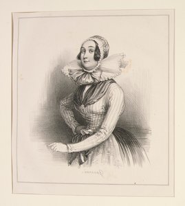 FEMME DU DUCHE DE WENDEN da Paul Gavarni
