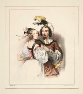 Febbraio da Paul Gavarni