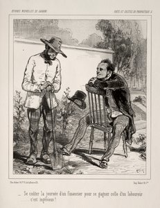 Faite et Gestes du Propriétaire da Paul Gavarni