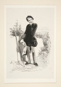 Enrico IV bambino da Paul Gavarni