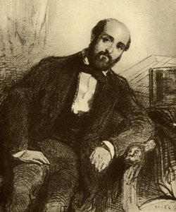 Henry Murger (1822-61) da Paul Gavarni
