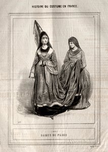 Storia del Costume in Francia: Dame di Parigi