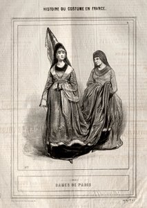 Storia del Costume in Francia: Dame di Parigi