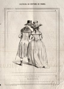 Storia del costume in Francia: Parigini da Paul Gavarni