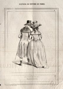 Storia del costume in Francia: Parigini da Paul Gavarni