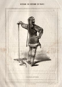 Histoire du Costume en France: Tourmenteur da Paul Gavarni